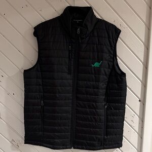 Sinclair Black Puffer Vest NWOT